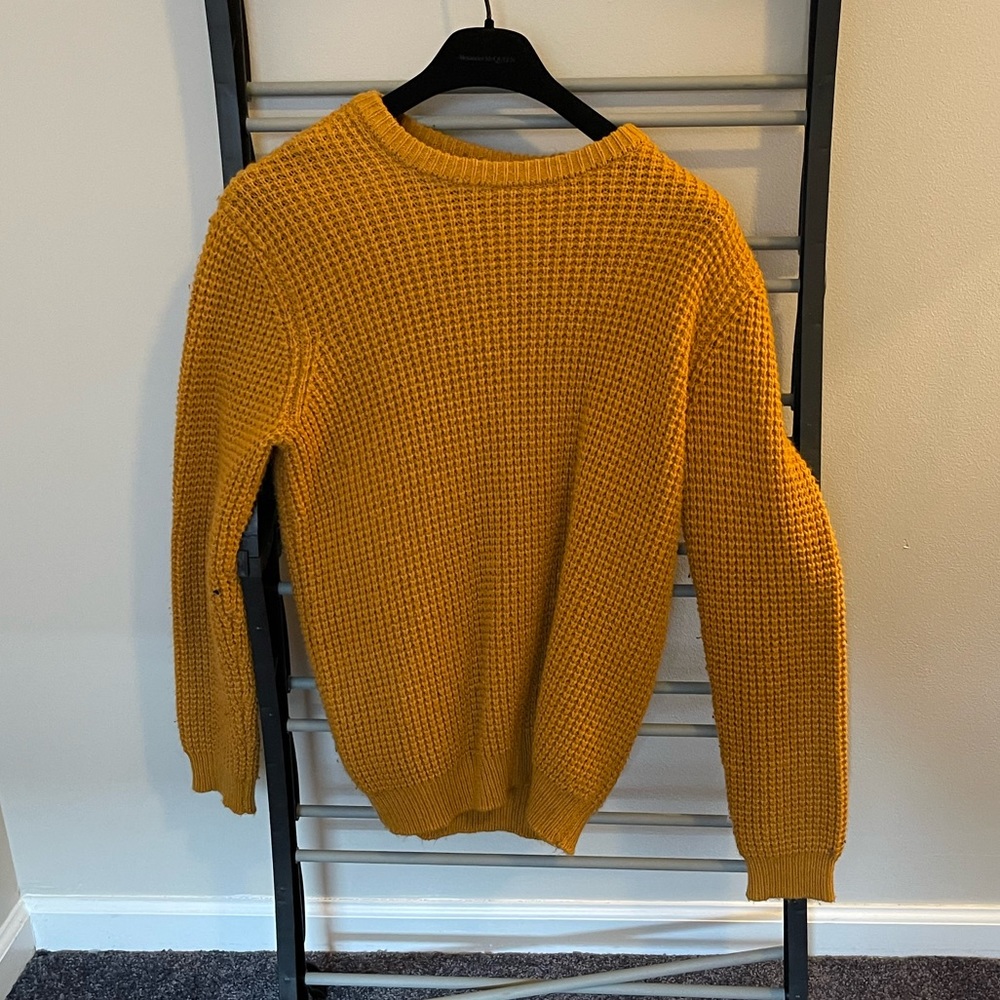 Medium yellow mustard sweater